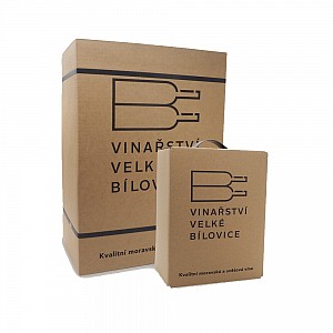 Merlot - polosuché - 5L bag in box - Velké Bílovice