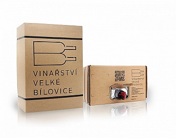 Merlot - polosuché - 20L bag in box - Velké Bílovice